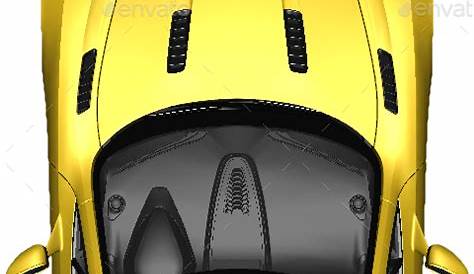 Vector Car Top View PNG File | PNG Mart