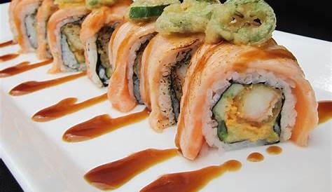 Torched Salmon Roll The Sneaky Little Minx — Playfulmelody