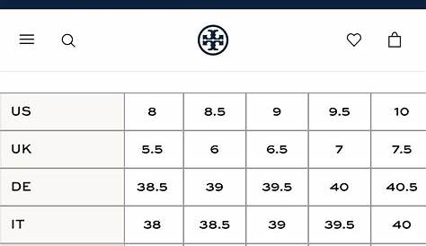 Tory Burch Gloves Size Chart Images Gloves and Descriptions