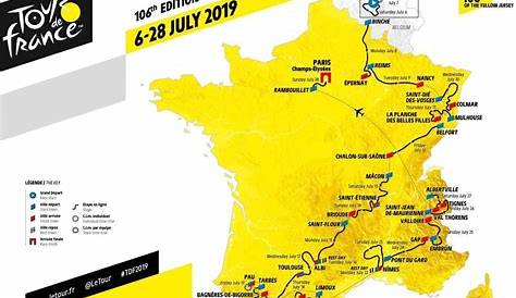 Tour de France 2019: The Route