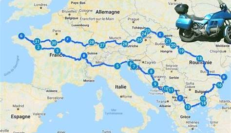 Epic Europe Motorbike Tour - Alps from London 2016 - YouTube