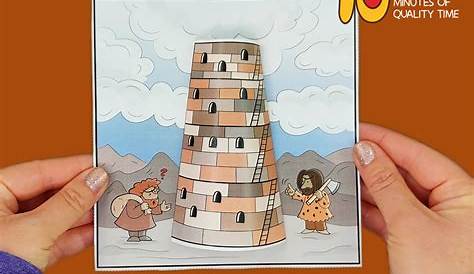 Tower Of Babel Craft For Preschoolers