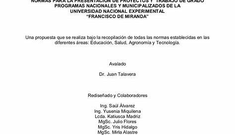 Universidad Nacional Experimental Francisco de Miranda (UNEFM): Unefm