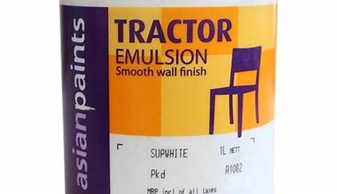 Acrylic Interior Emulsion (Equal To Tractor) 10 LTR at Rs 869/bucket of