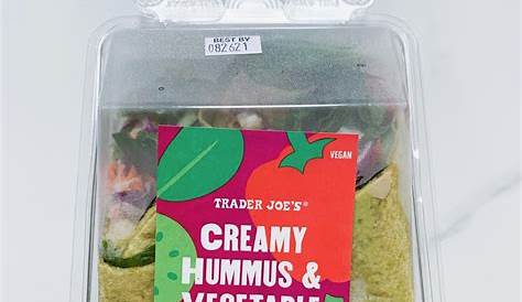 The Laziest Vegans in the World Trader Joe's Veggie Wrap With Hummus