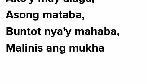 Halimbawa Ng Tradisyunal Na Tula Tungkol Sa Pag-ibig Sa Bayan