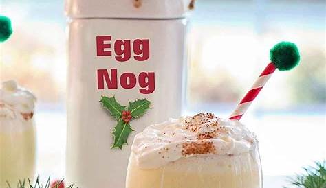 Traditional Christmas Drink Eggnog