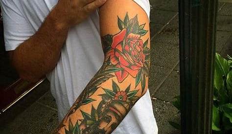 traditional sleeve tattoos #Sleevetattoos | Full arm tattoos, Lace