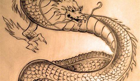 Japanese Dragon Drawing | Free download on ClipArtMag