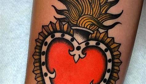 Heart with flames heart of flames tattoo by themarshall on deviantart