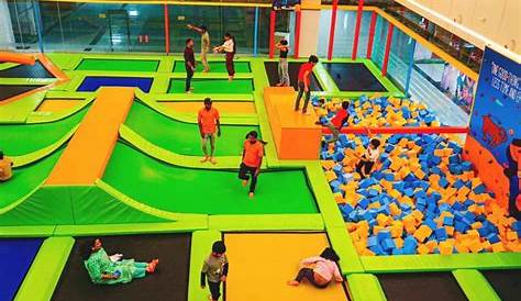 Trampoline Park Gurgaon Offers Skyjumper Ticket Price