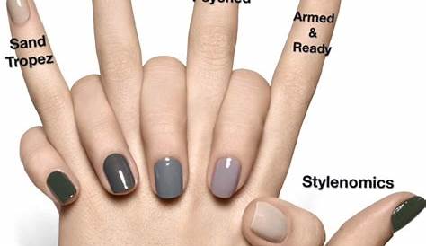 Transitional Nail Color Summer To Fall Neutral