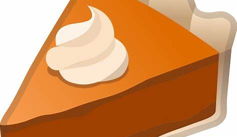 Whole pumpkin pie clipart image #5768