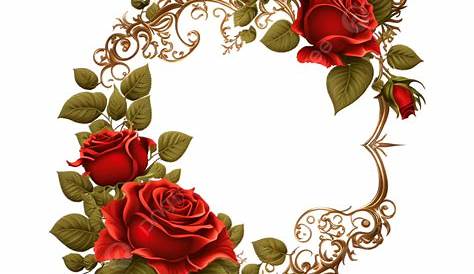 Download HD Download Png Images - Love Rose Photo Frame Transparent PNG