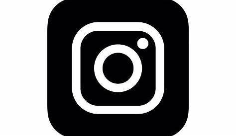 Black Instagram Logo Png White Download - Alivromaniaca