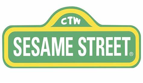 Medium Sesame Street Sign - Sesame Street Street Light Clipart - Full