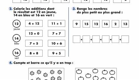 Exercices Maths CP | Bout de Gomme
