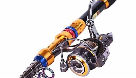 Travel Fishing Rod And Reel Combos Portable Combo Telescopic Pole