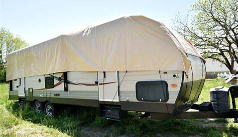 Travel Trailer Roof Covers Adco Rv For Coverage Where You Need It