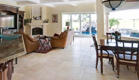 travertine floor with wood frame Google Search Home Design