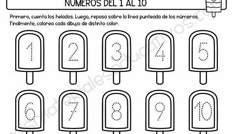 Completo cuaderno para repasar el trazo, números del 1 al 30 – Imagenes