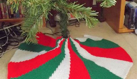 Christmas tree skirt PDF PATTERN chunky knit in arm knitting Etsy