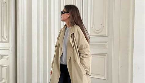 Trench Coat Outfit Women Spring