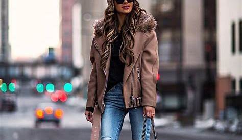 Trendy Cold Weather Outfits Casual Jeans