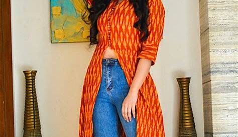 Trendy Kurtis With Jeans Outfits