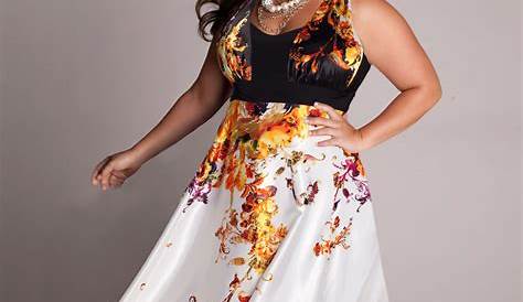 Trendy Outfits For Plus Size Women Maxi Dresses