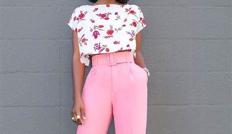 Trendy Outfits With Pink Pants
