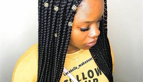 Triangle Braids Hairstyles 2018 26+ Cute For Black Women To