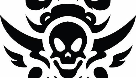 Skull Emblem Idea Logo - skull png download - 900*900 - Free