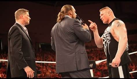 Backstage News On Triple H vs. Brock Lesnar At Extreme Rules, Heat On