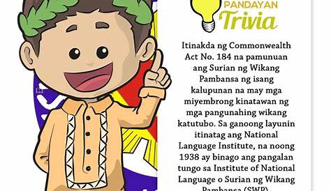 Trivia sa Wikang Filipino | FILIPINO | JAM PH #17 - YouTube
