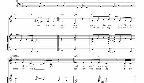 True Colors Sheet Music