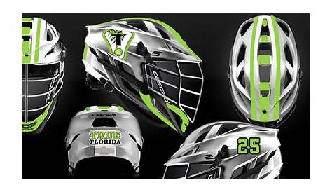 Lacrosse Helmet Side Decals | Team Fitz Graphics