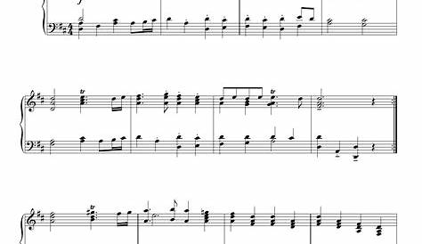 Trumpet Voluntary sheet music by Jeremiah Clarke (Piano 27020)
