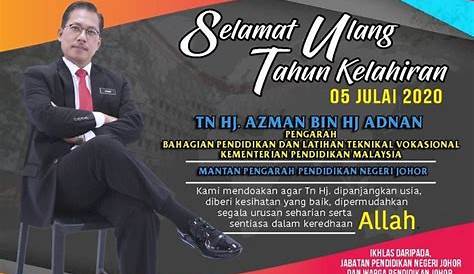 Tuan Haji Azman Adnan Menerima Bintang Semangat Rimba Kelas Kedua
