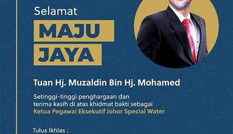 TERIMA KASIH & SELAMAT MAJU JAYA – PIJ – Perbadanan Islam Johor