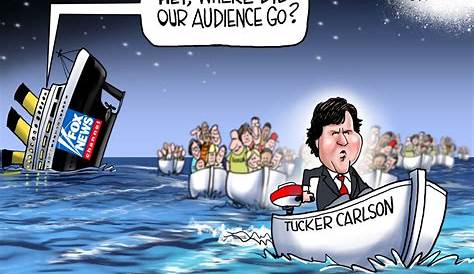 Tucker Carlson - Danziger Cartoons