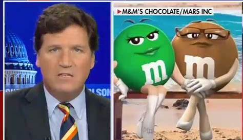Tucker Carlson is "Totally Turned Off" by New Female M&M's