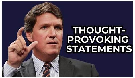 Tucker Carlson Statement on Leaked Audio Comments on Women