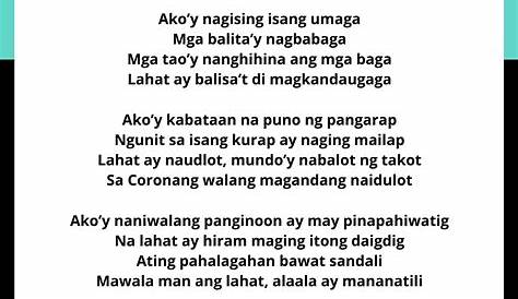 Tula Para Sa Kabataan Ang Pag Asa Ng Bayan