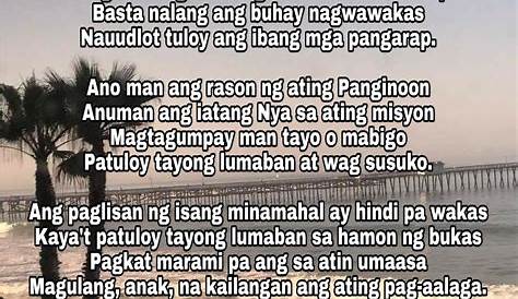 Halimbawa Ng Malayang Tula Tungkol Sa Buhay - tungkol yapak