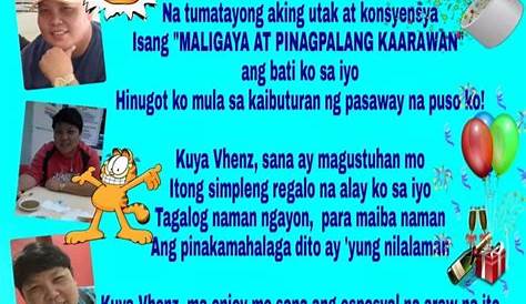 Tula para sa Kaarawan ng Kaibigan - YouTube