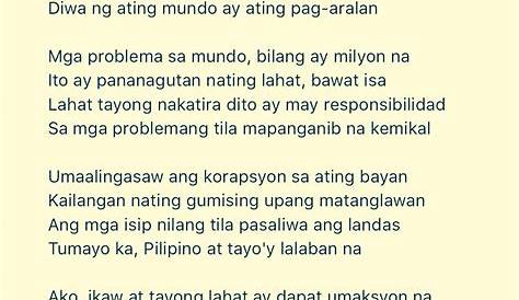 Tula Tungkol Sa Pagpapahalaga Sa Pamana Ng Sinaunang Kabihasnan Ng