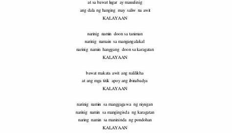 Tula tungkol sa Bayan | Gabay Filipino