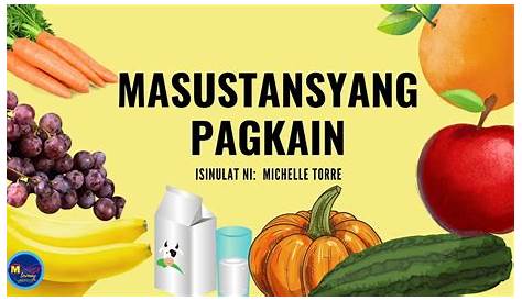 Mga Tula tungkol sa Kalusugan at Masustansiyang Pagkain - Tula 30779