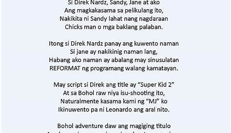 Tula Tungkol Sa Kasaysayan Ng Pilipinas Gabay Ng Mag Aaral - Mobile Legends